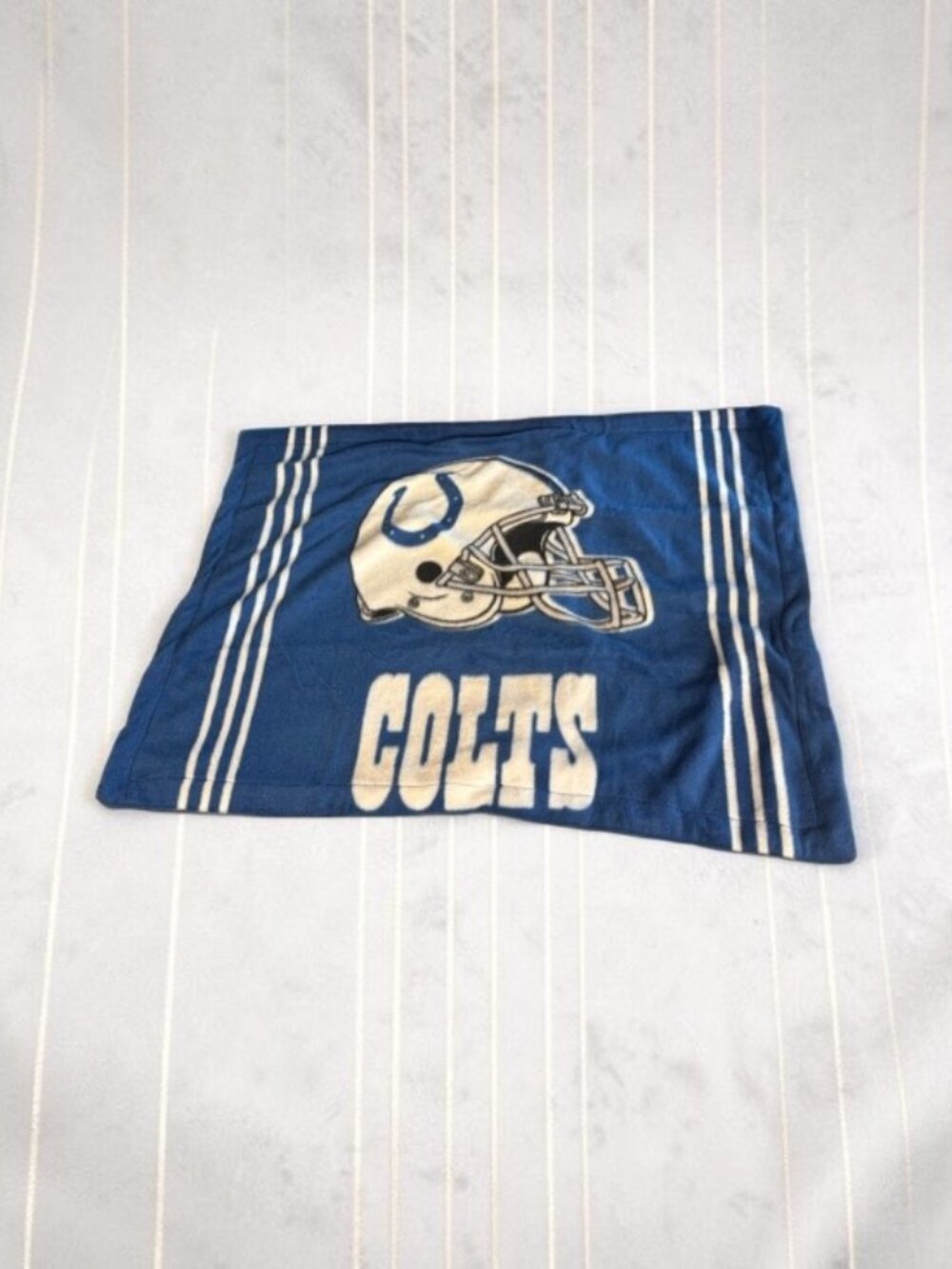 Indianapolis Colts NFL Fleece Pillowcase Pillow Cover Blue 30x24 Northwest